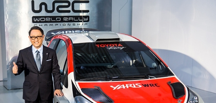 Toyota kontserni president Akio Toyoda. Foto: Toyota Racing