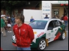 Kaspars Simkus võiduautoga (11.09.2004) Villu Teearu