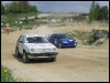 Mitsubishi Lanceril võistelnud Jaanus Murakas - Margus Murakas möödumas ekipaaži Tänak - Kurvet võistlusautost. (29.05.2004) Villu Teearu
