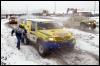 Dakari ralli proloog peeti lumises Clermont-Ferrandis Kesk-Prantsusmaal. (01.01.2004) Reuters / Scanpix