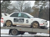 Lembit Nõlvaku võistlusauto Subaru Impreza. (28.02.2004) Einar Alliksaar