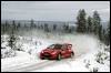 Daniel Carlsson autol Peugeot 206 WRC. (08.02.2004) Scanpix