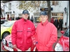 Rallipaar Riivo Pappel (paremal) - Janek Kokla. (17.10.2003) Rando Aav