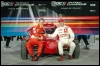 Maailmameistrid Michael Schumacher ja Sebastien Loeb. (04.12.2004) Stade de France