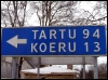 Koeru maantee ja Pika tänava ristmik Järva-Jaanis. (18.02.2005) Mihkel Mändla