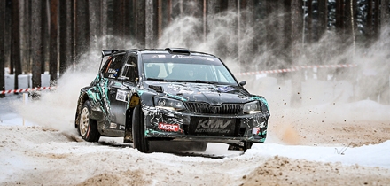 Karl Martin Volver ja Annika S&otilde;na pidid tunnistama poolakate paremust. Foto: Dace Janova / 4rati