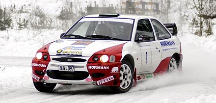 Rallimeister Mats Jonsson võitis sõidu 25-aastase Jocke Nymani ees. Foto: rallysport.se