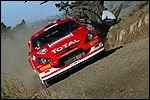 Markko Märtin - Michael Park Peugeot 307 WRC-l. Foto: Peugeot Sport
