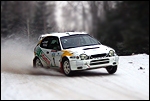 Margus Murakas - Aare Ojamäe Toyota Corolla WRC-l. Foto: Villu Teearu