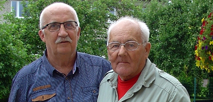 Paremal Tõnu Evert, vasakul Kalle Allik. Foto: Erakogu