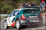 Toni Gardemeister Škoda Fabia WRC-l. Foto: Škoda