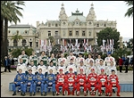 WRC meeskondade piloodid ja kaardilugejad hooaja algul Monte Carlos. Foto: Lehtikuva / Scanpix