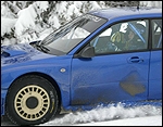 Petter Solberg ja Michael Shumacher Lõuna-Rootsis Varmlandis Subarut testimas. Foto: Scanpix