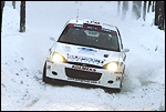 Janne Tuohino - Heikki Kovalainen Ford Focus WRC-l. Foto: Lehtikuva / Scanpix