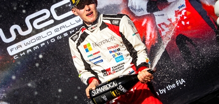 2019. aasta autoralli maailmameister Ott Tänak. Foto: Jaanus Ree / Red Bull CP