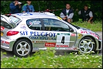 Roman Kresta Peugeot 206 WRC-l. Foto: Dan Porazil / ewrc.cz